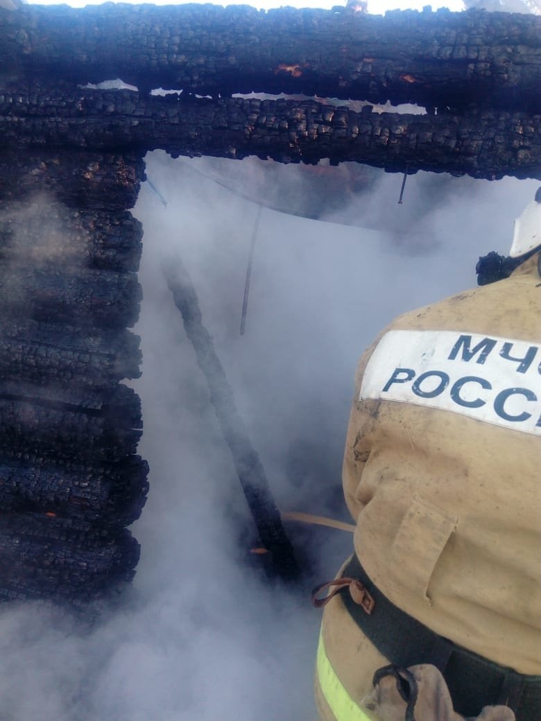 Пожар в Кантемировском районе