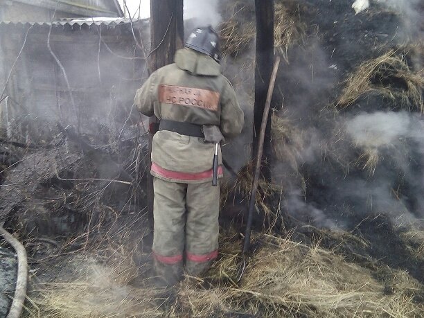 Пожар в Кантемировском районе