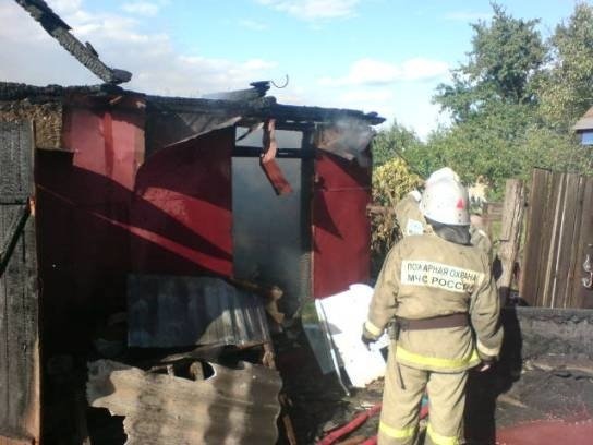 Пожар в Кантемировском районе