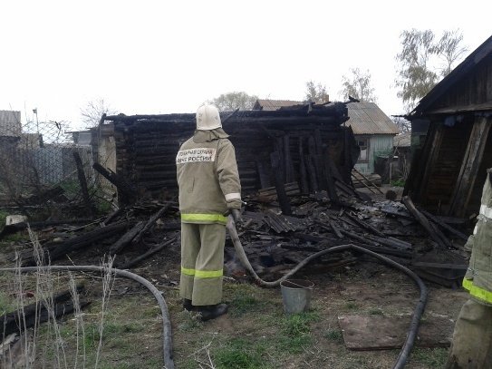 Пожар в Кантемировском районе